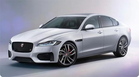 Luxury car hire Mauritius Jaguar XF