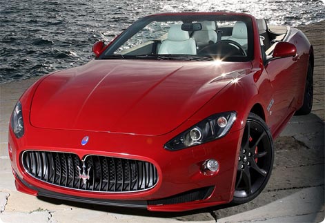 Maserati GranTurismo Convertible rental Mallorca