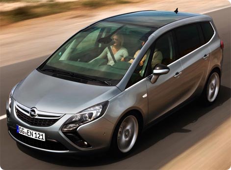 Family car to rent in Tenerife - Opel Zafira
