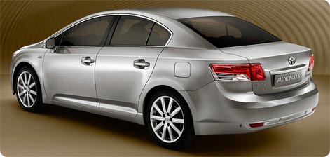 Athens Airport car hire Toyota Avensis
